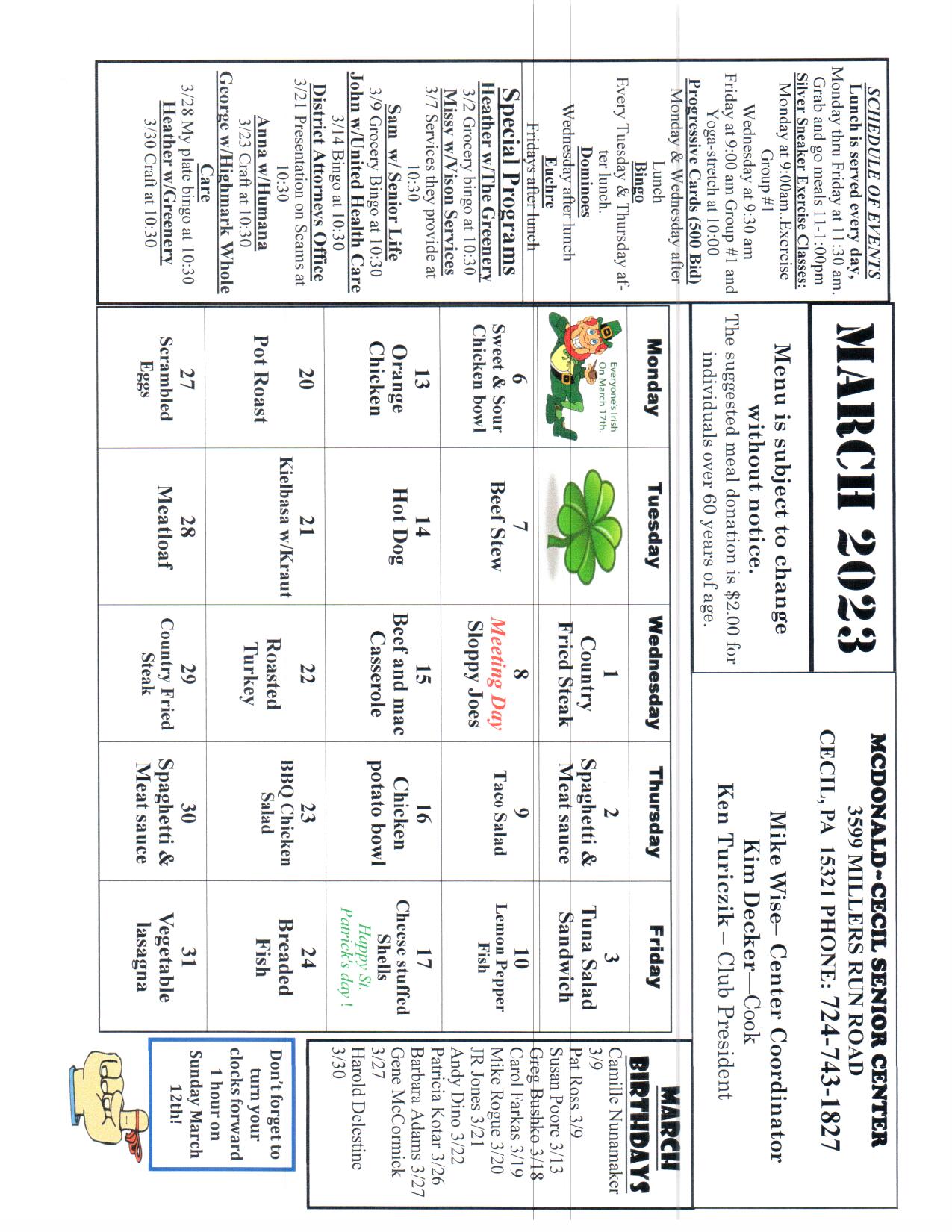 SemiorMenuMarch 2023