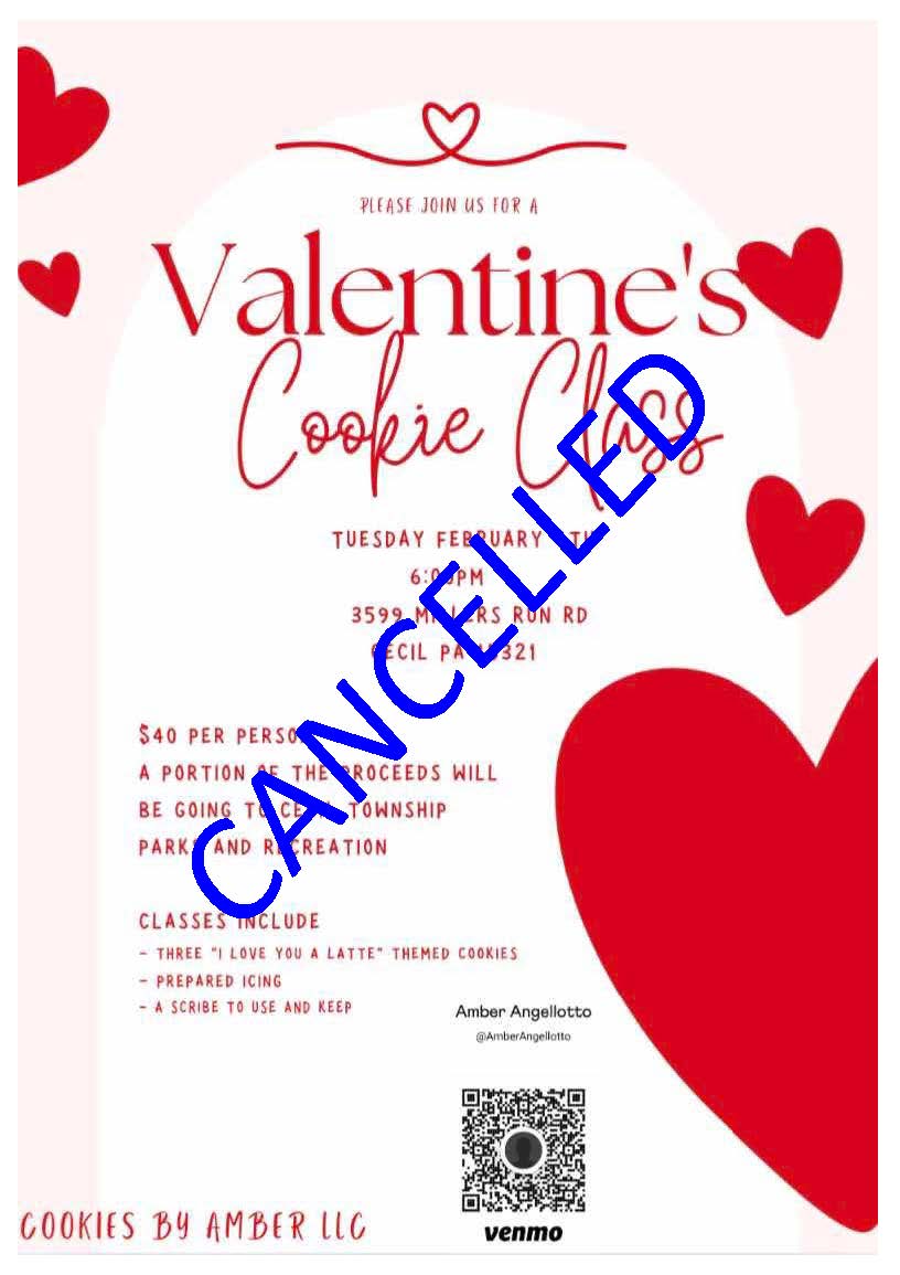 Valentines Day Cookie Class