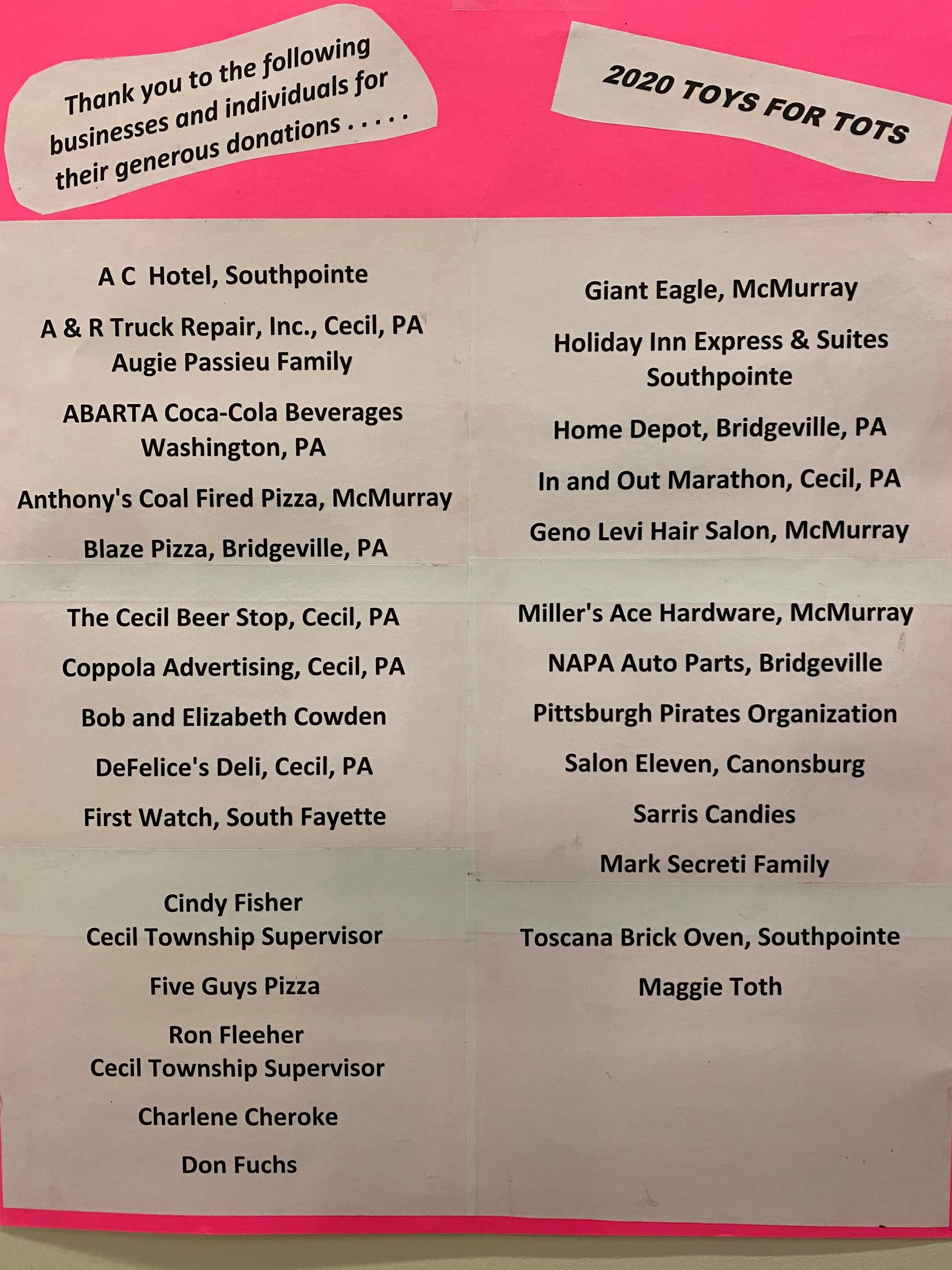 2020ToysforTotsSponsorlist