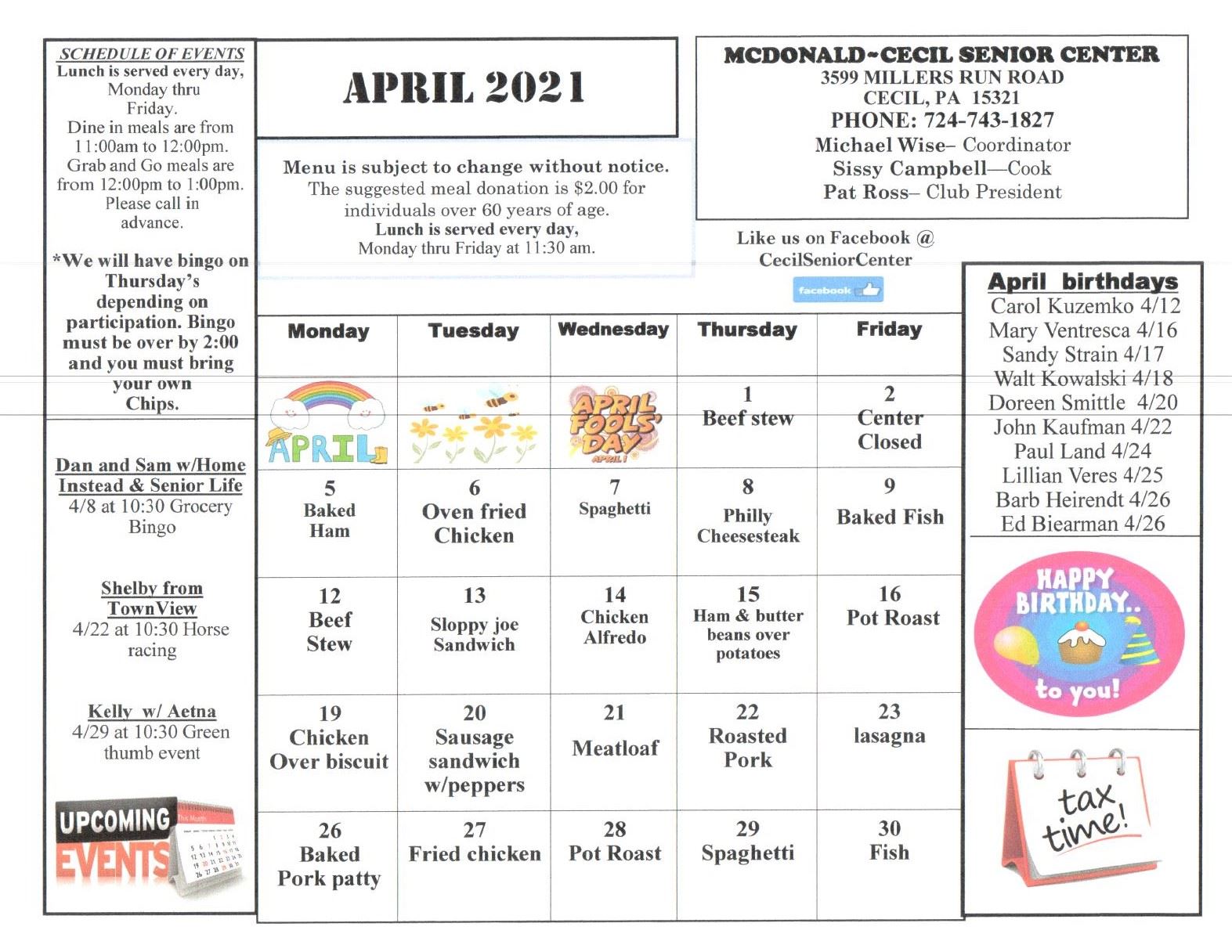 April2021 Menu