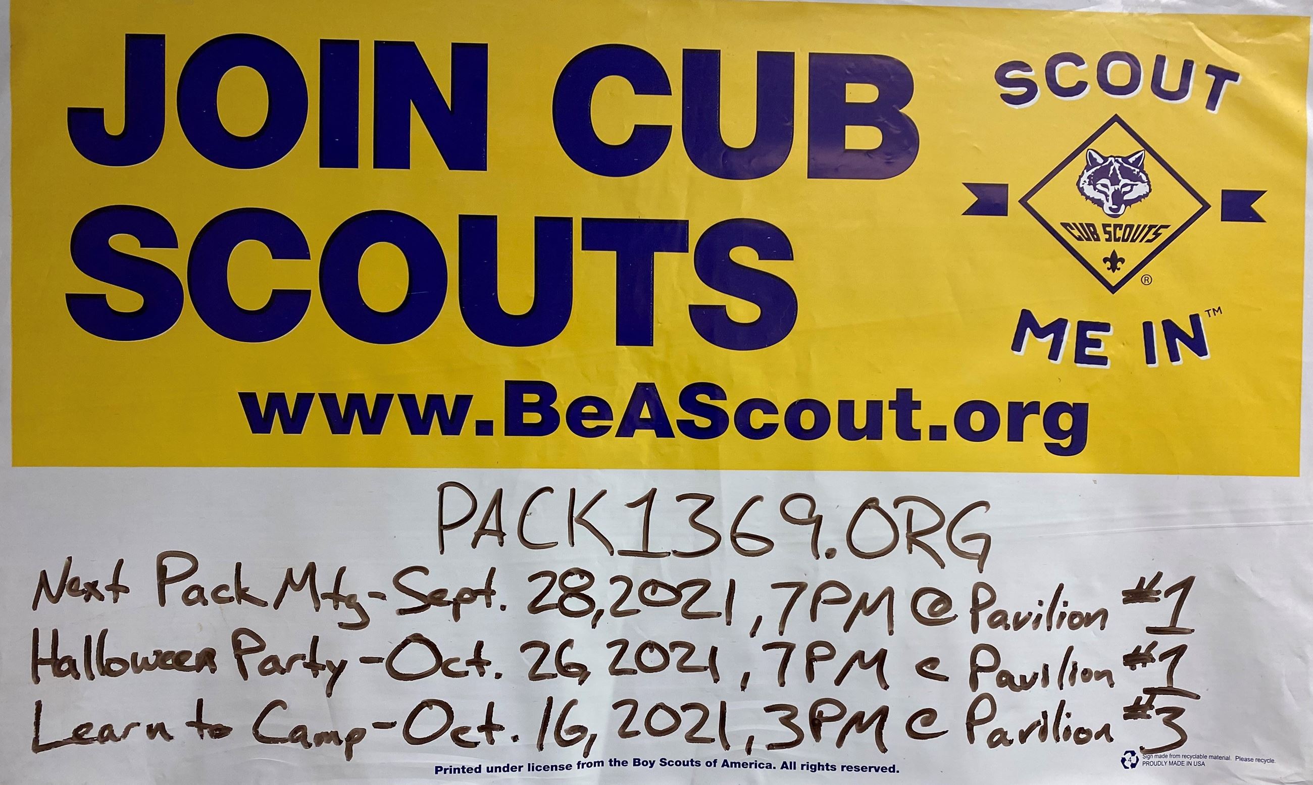 Boy Scouts Sign (3)
