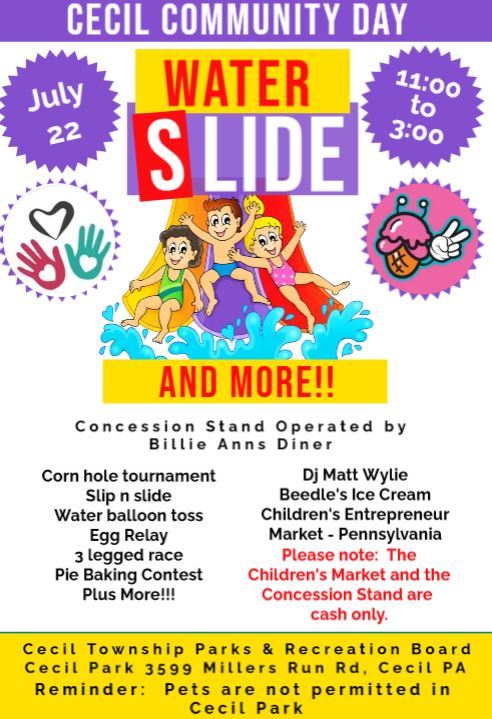 Water Slides Poster - Made with PosterMyWall