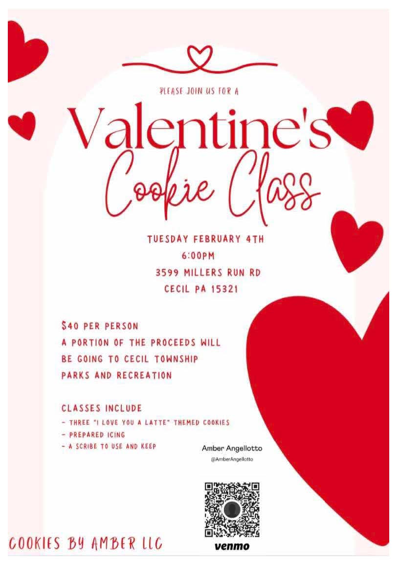 Valentines Day Cookie Class