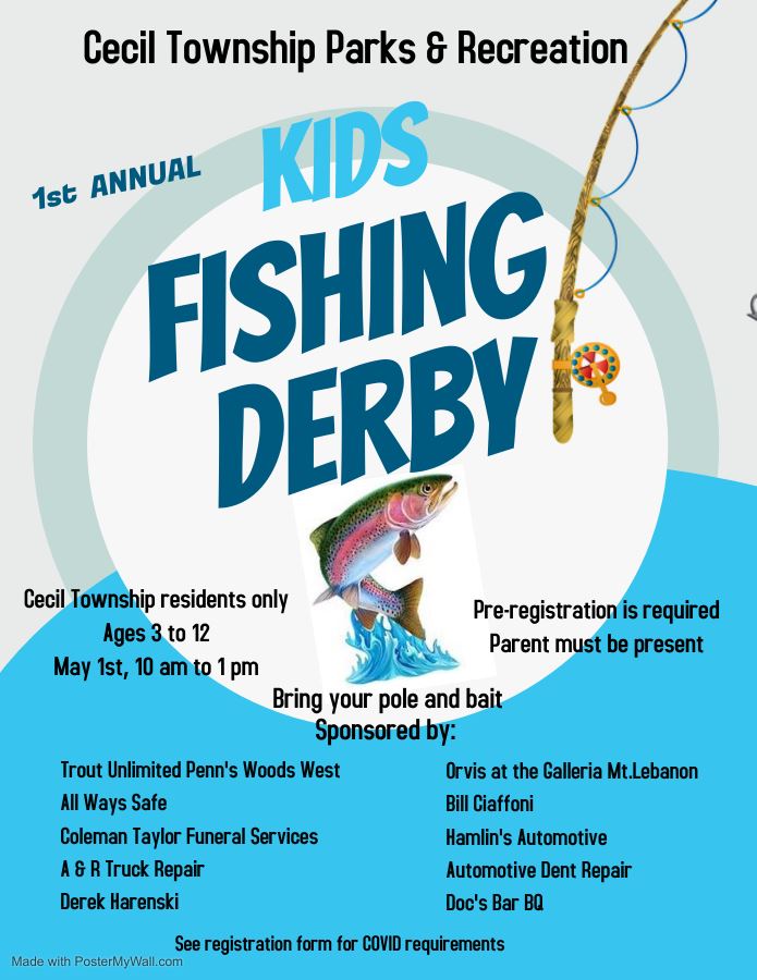 Fishing Derby Flyer 2021